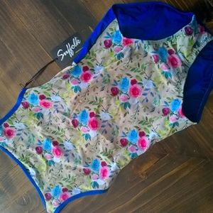 NWT Suffolk leotard size L